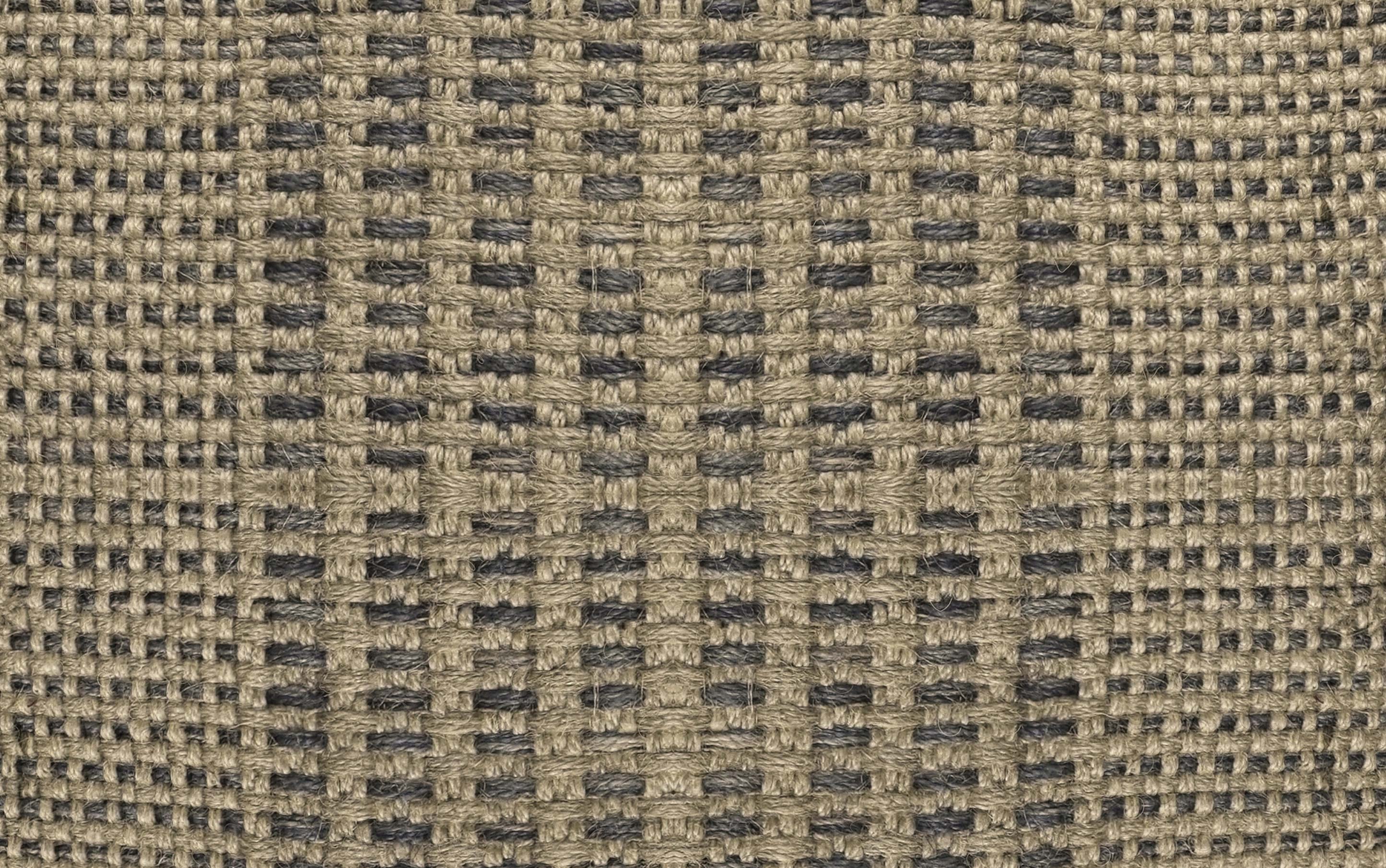 Delilah Square Woven Pouf