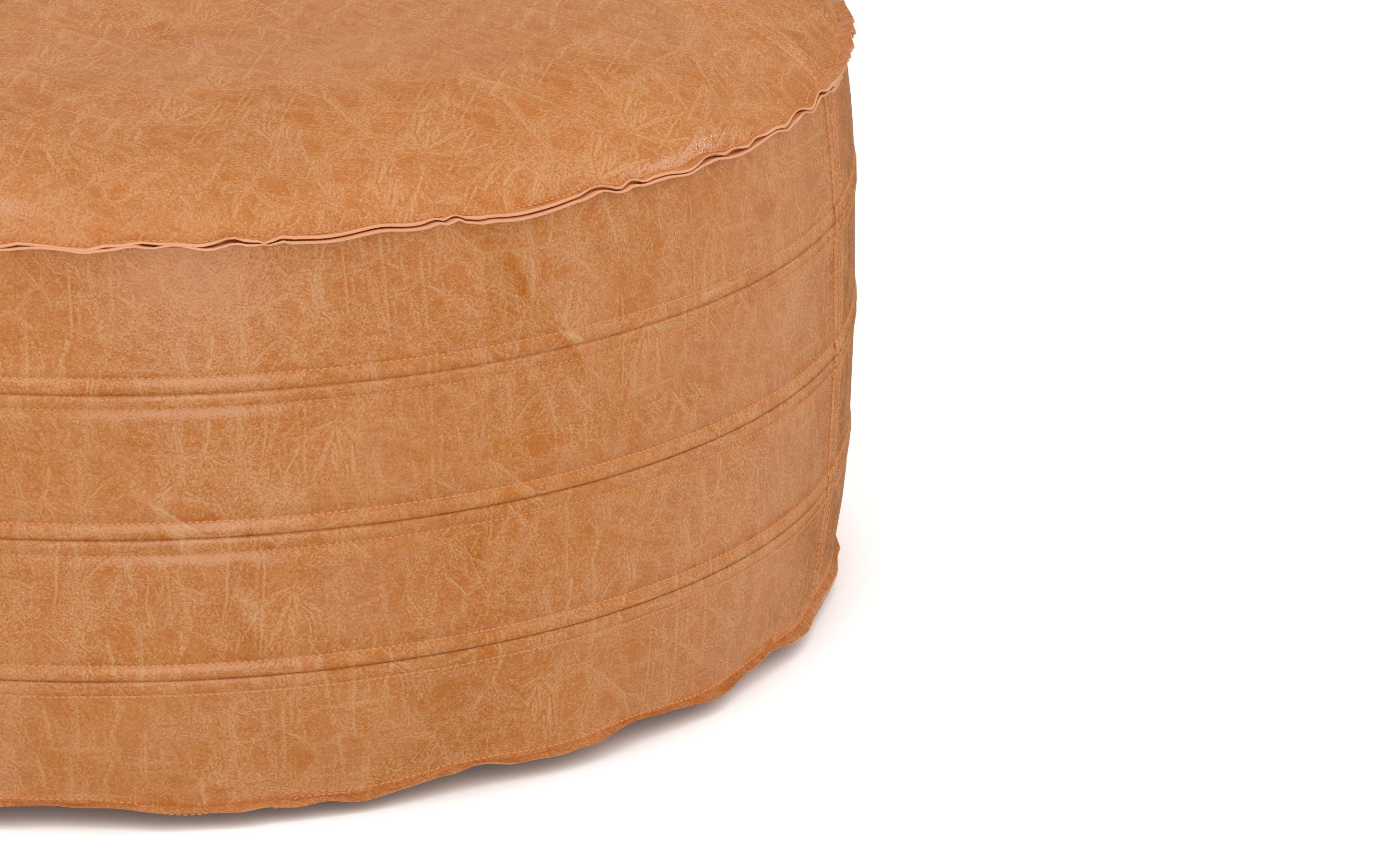Brody 32 inch Round Coffee Table Pouf
