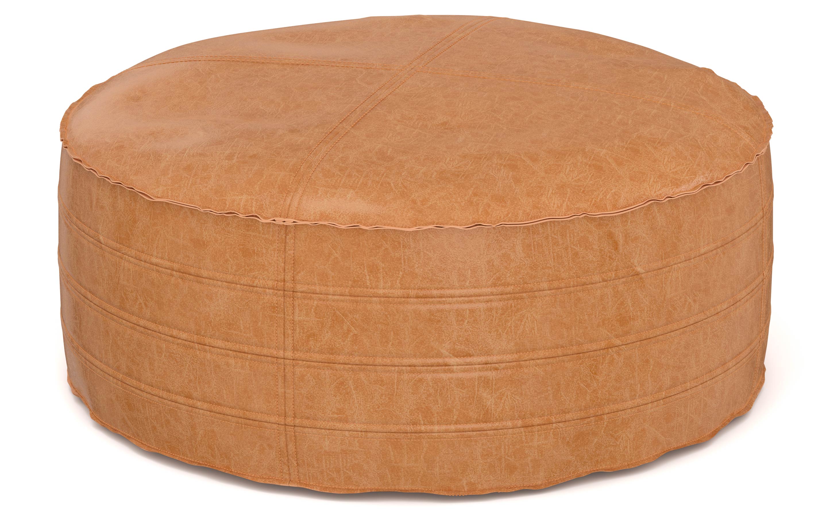 Brody 32 inch Round Coffee Table Pouf