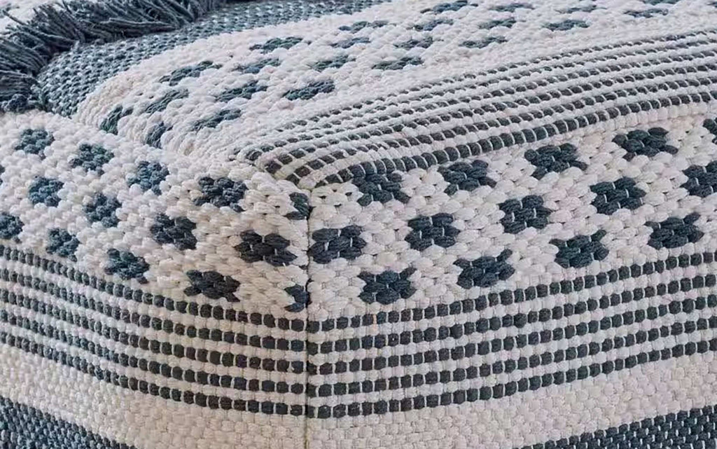 Bowden Square Pouf Ottoman