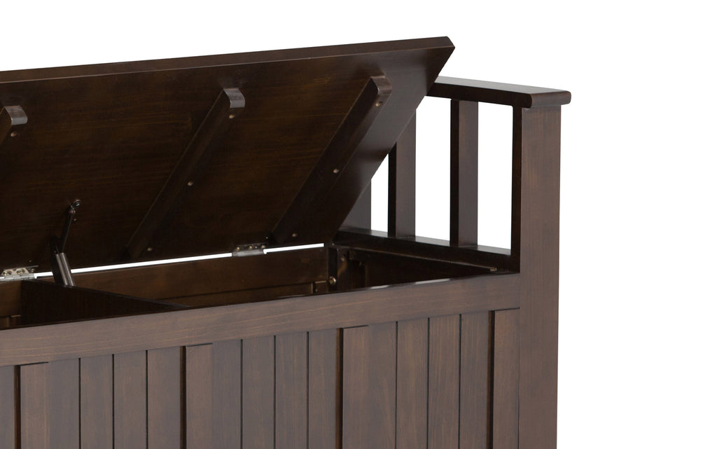 Acadian Entryway Storage Bench