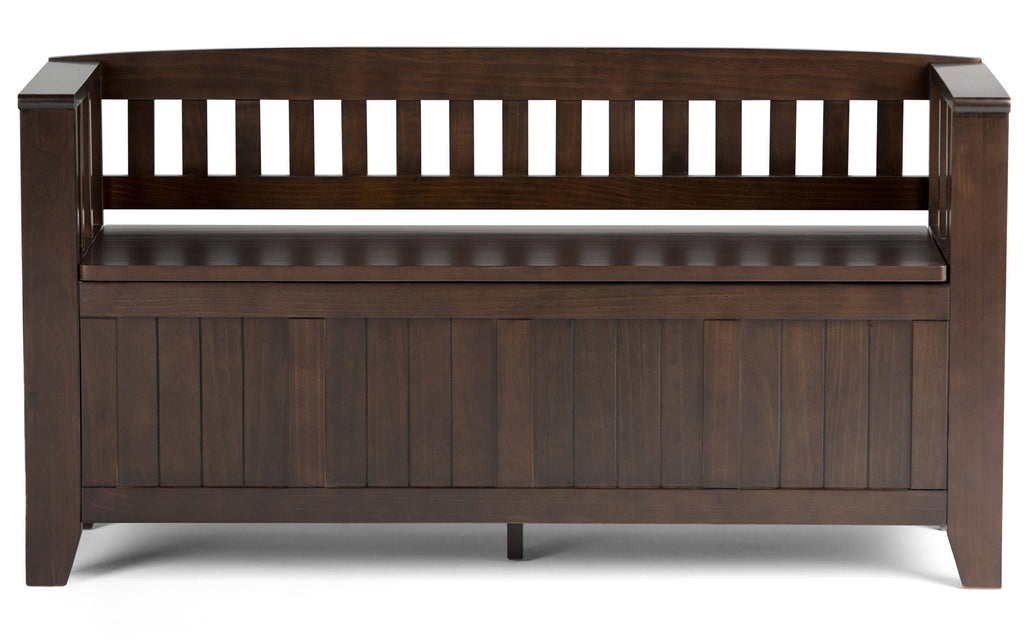 Acadian Entryway Storage Bench