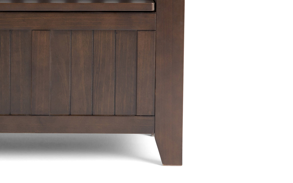 Acadian Entryway Storage Bench