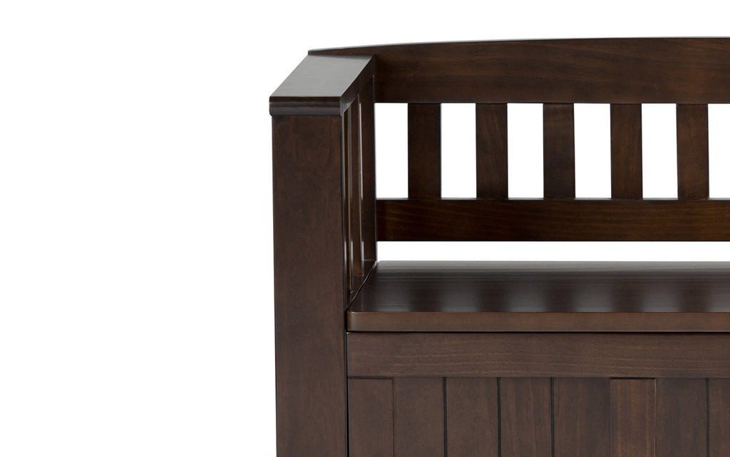 Acadian Entryway Storage Bench