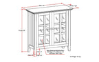 Acadian Low Storage Cabinet