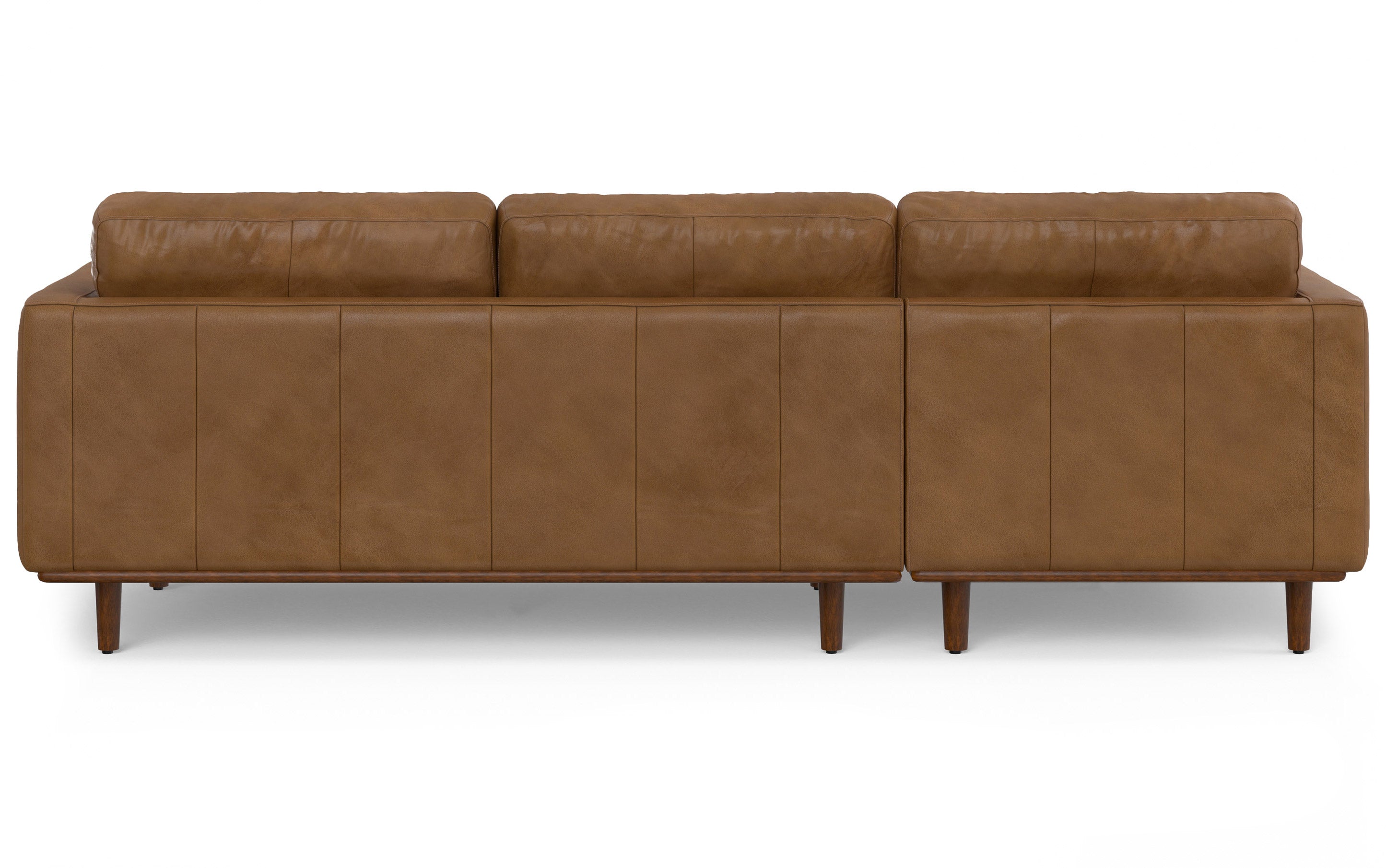 Morrison Left Sectional Sofa in Genuine Leather
