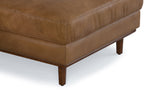 Morrison Left Sectional Sofa in Genuine Leather