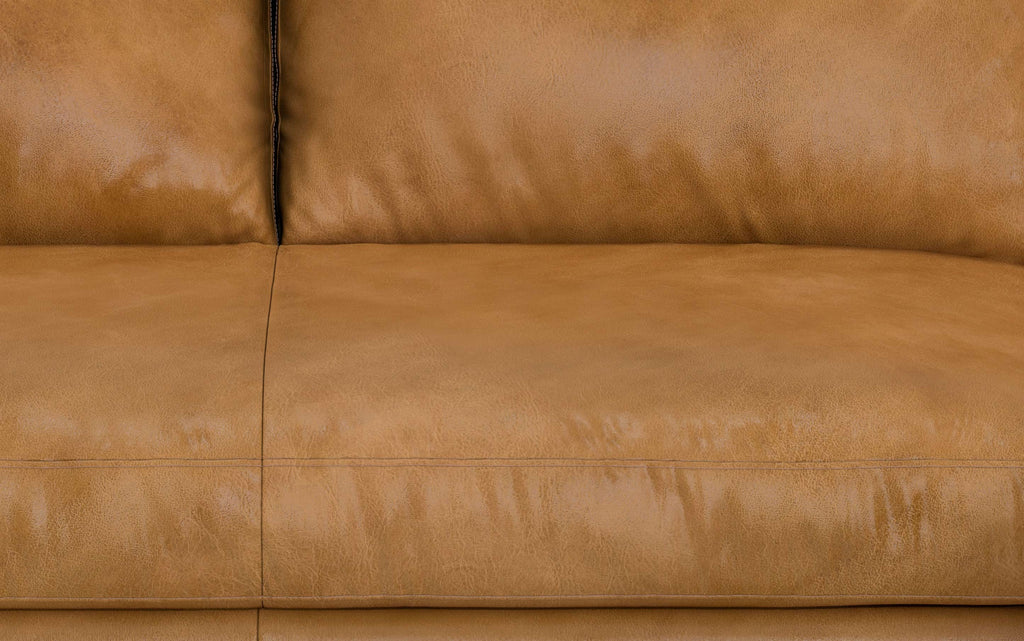 Morrison Left Sectional Sofa in Genuine Leather