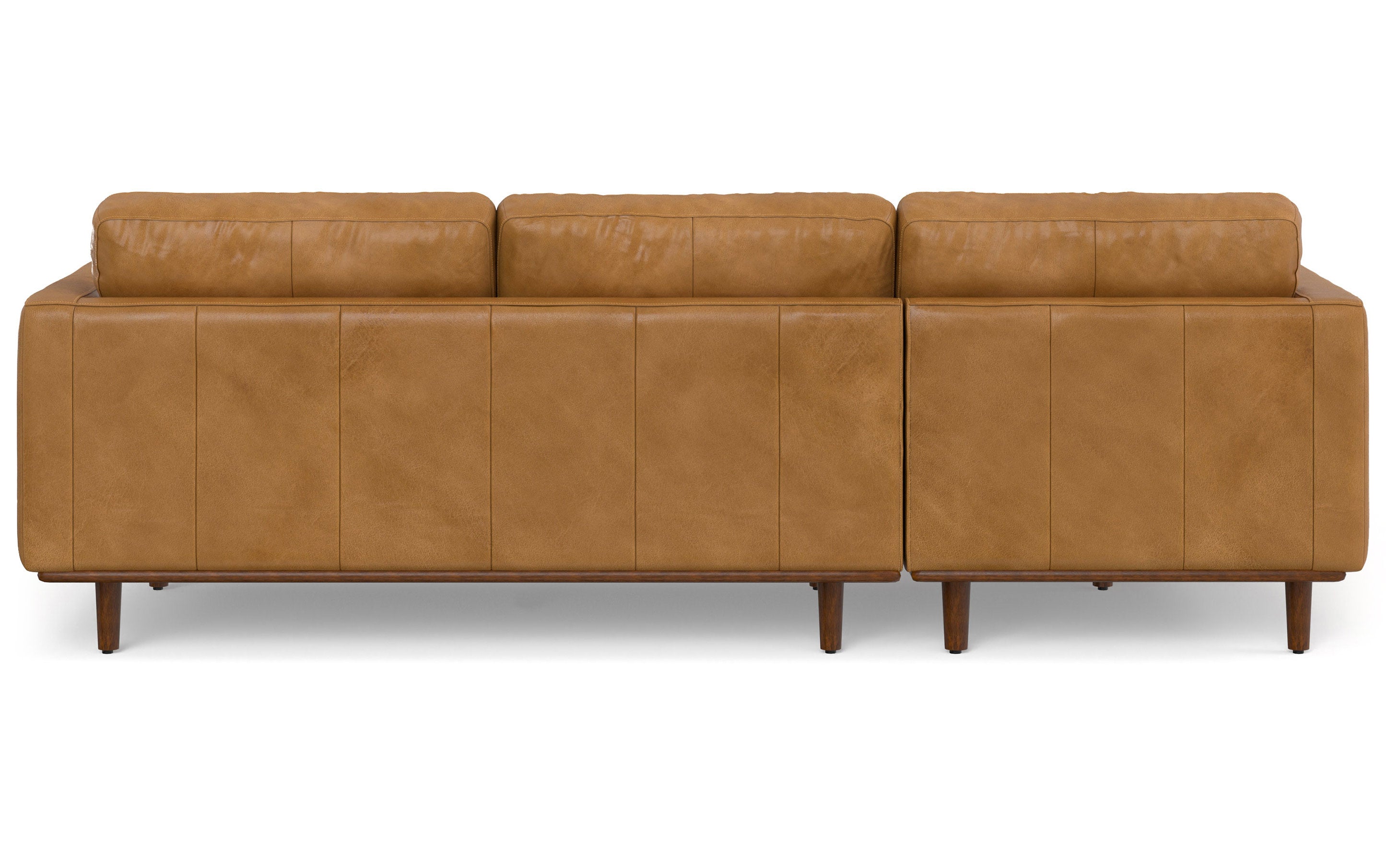 Morrison Left Sectional Sofa in Genuine Leather