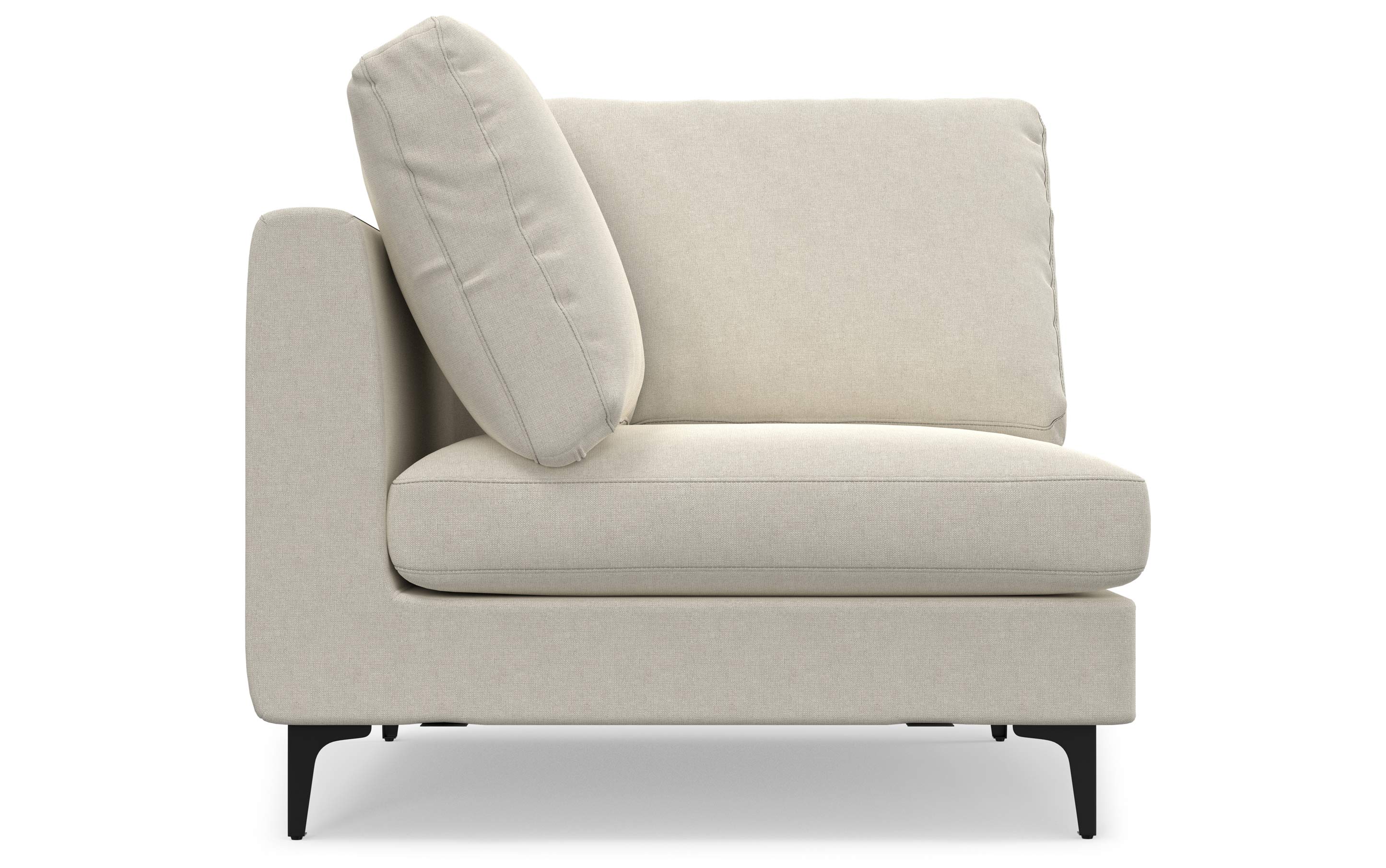 Ava Mid Century Corner Sectional Sofa