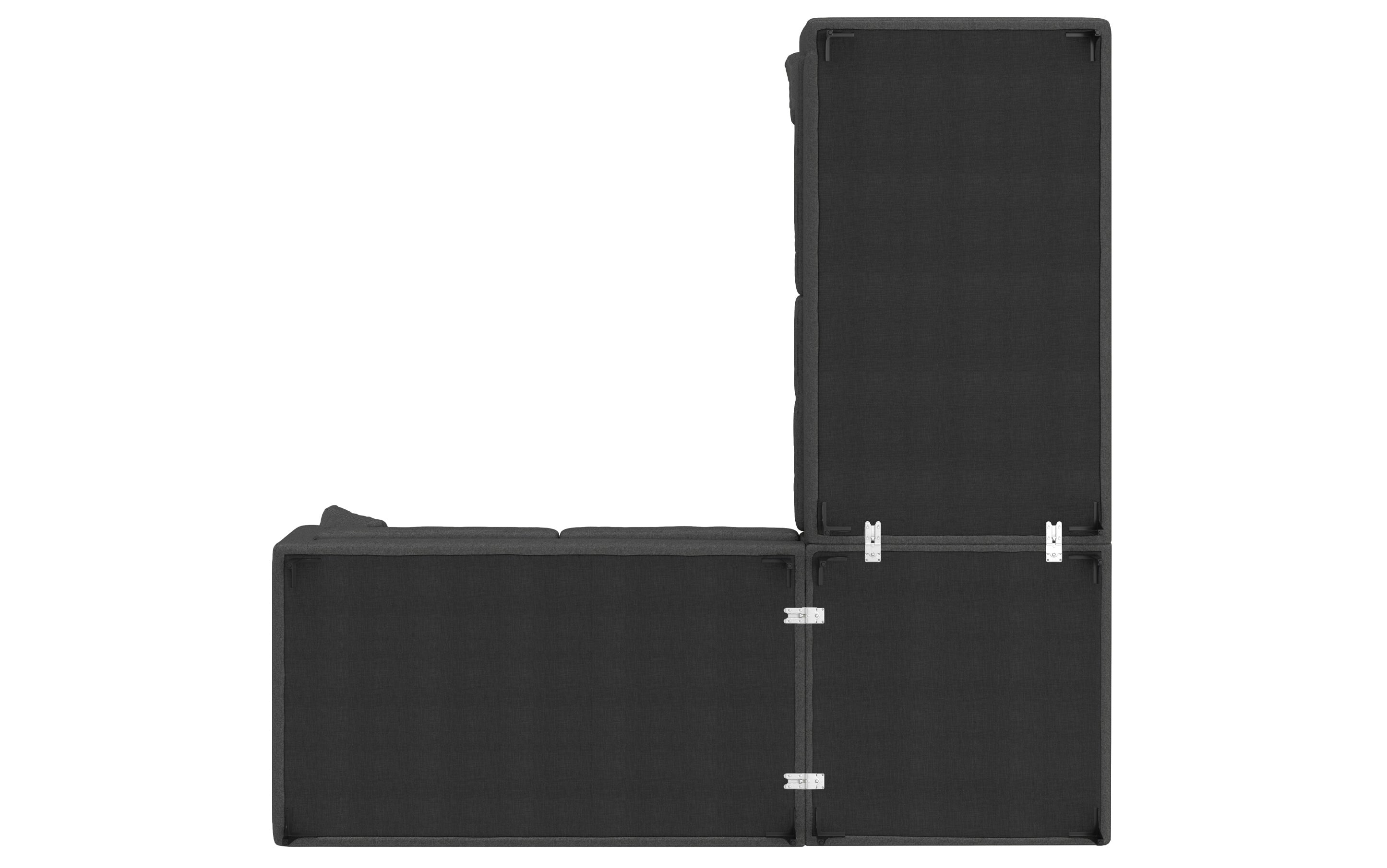 Ava Mid Century Corner Sectional Sofa