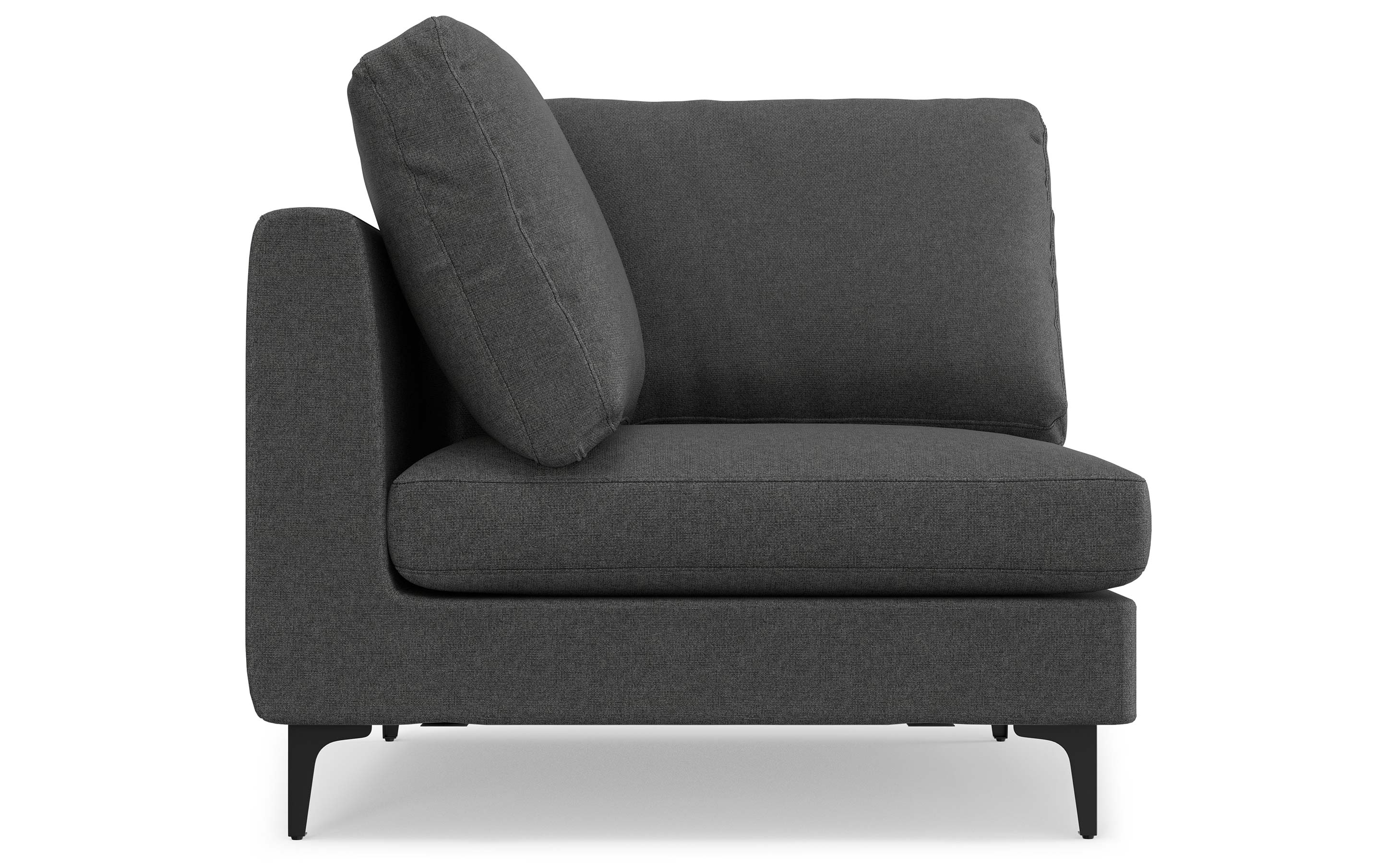 Ava Mid Century Corner Sectional Sofa