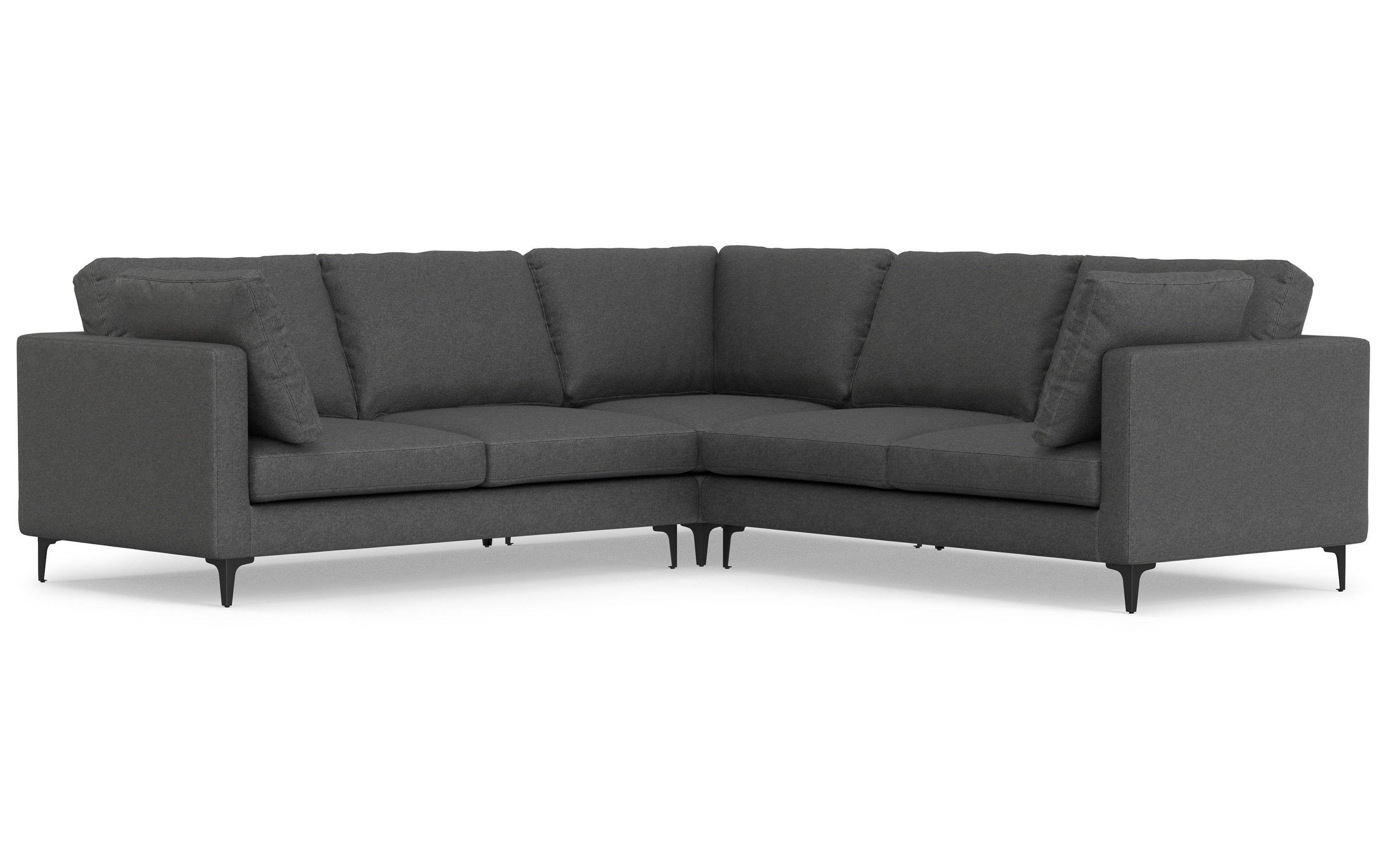 Ava Mid Century Corner Sectional Sofa