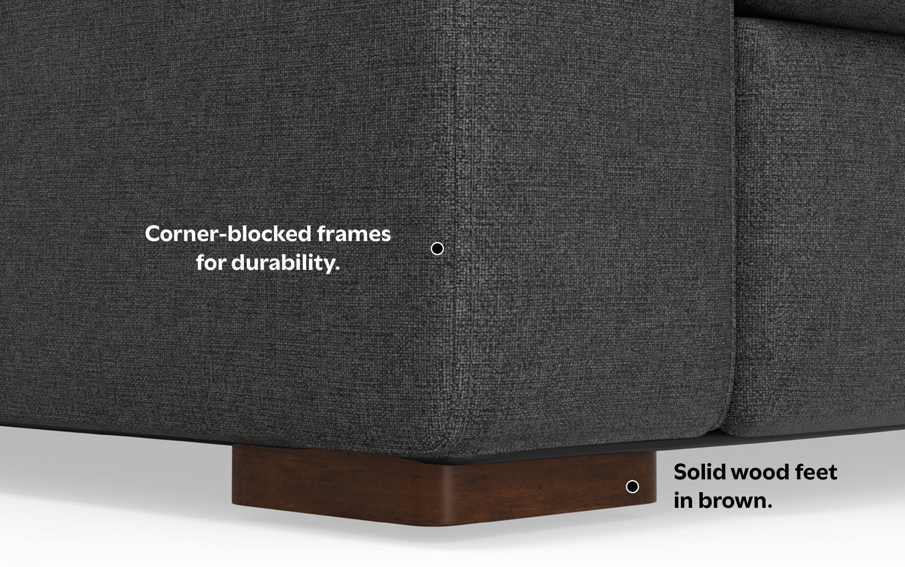 Charlie 96 inch Deep Seater Sofa