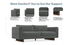 Jones 84 inch Sofa in Performance Fabric