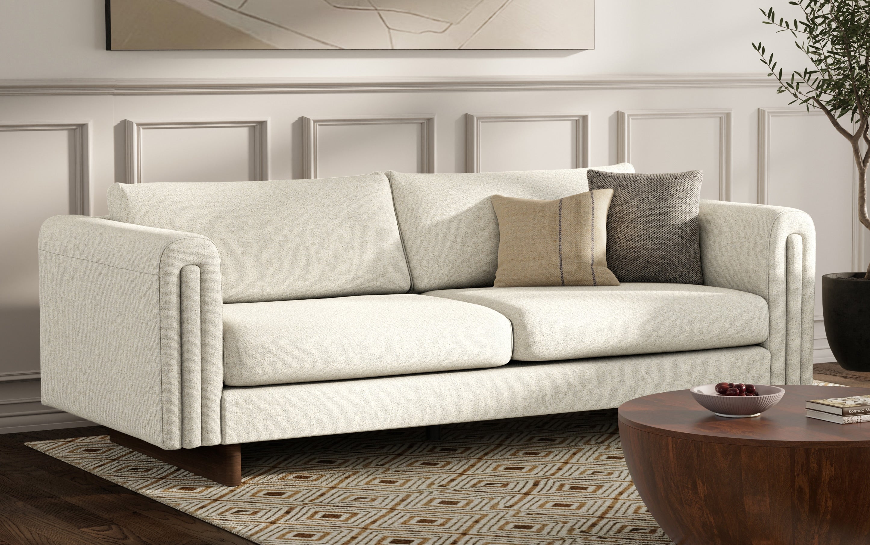 Jones 84 inch Sofa in Performance Fabric