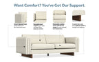 Jones 84 inch Sofa in Performance Fabric