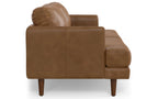 Livingston 76 inch Sofa in Genuine Leather