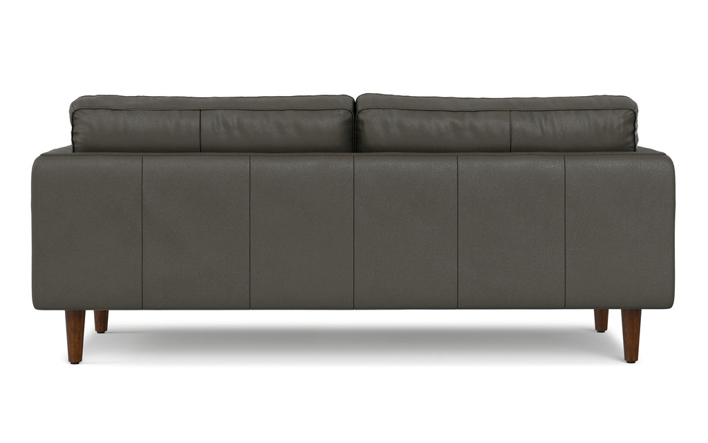 Livingston 76 inch Sofa in Genuine Leather