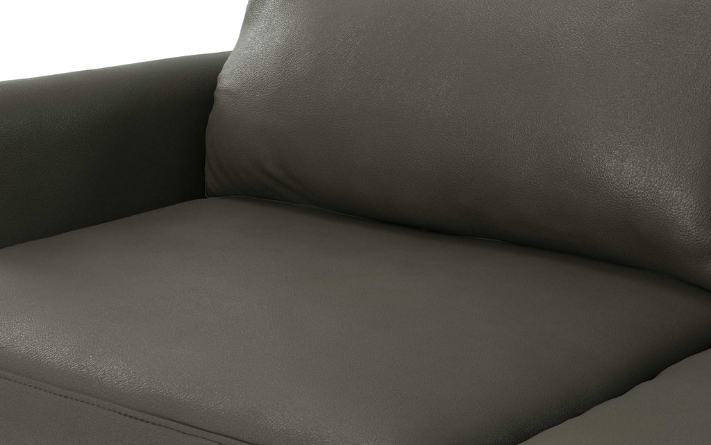 Livingston 76 inch Sofa in Genuine Leather