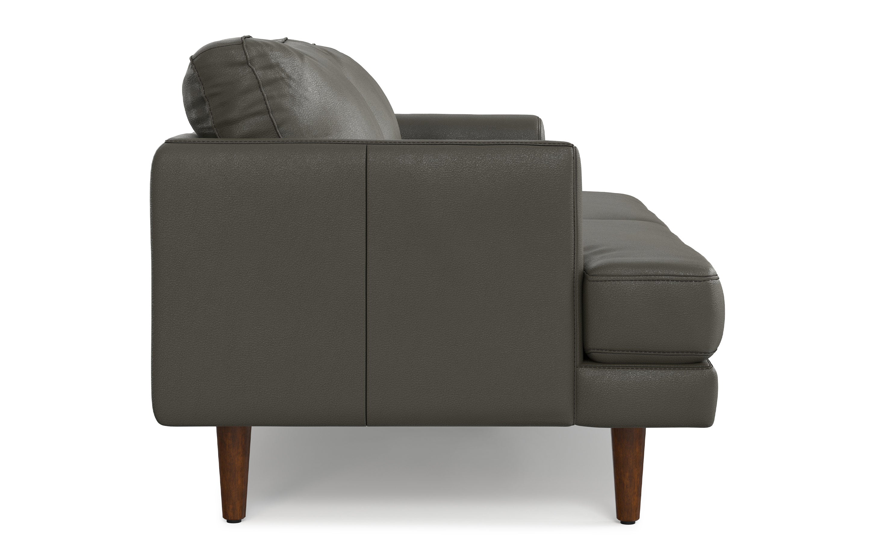 Livingston 76 inch Sofa in Genuine Leather