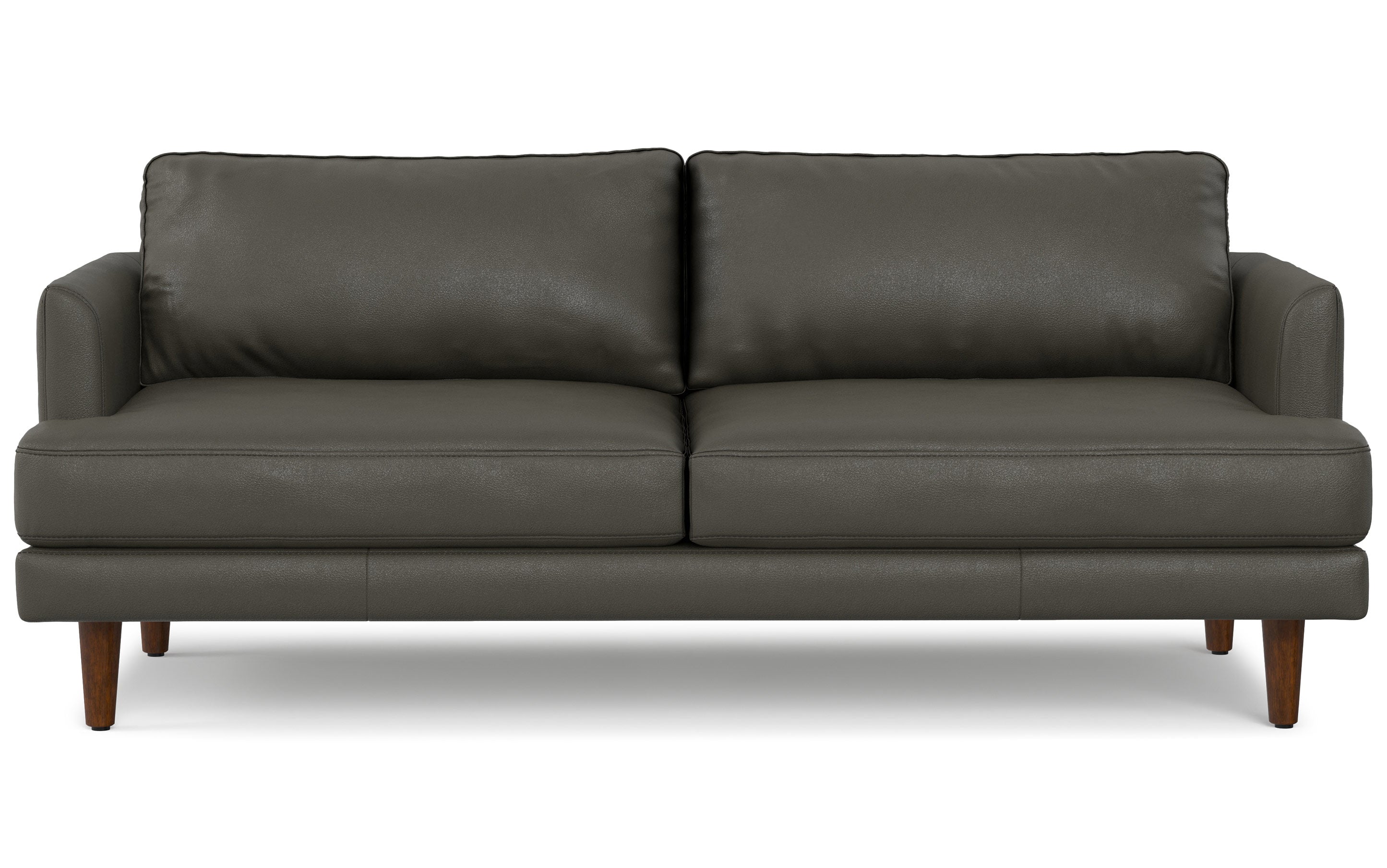 Livingston 76 inch Sofa in Genuine Leather
