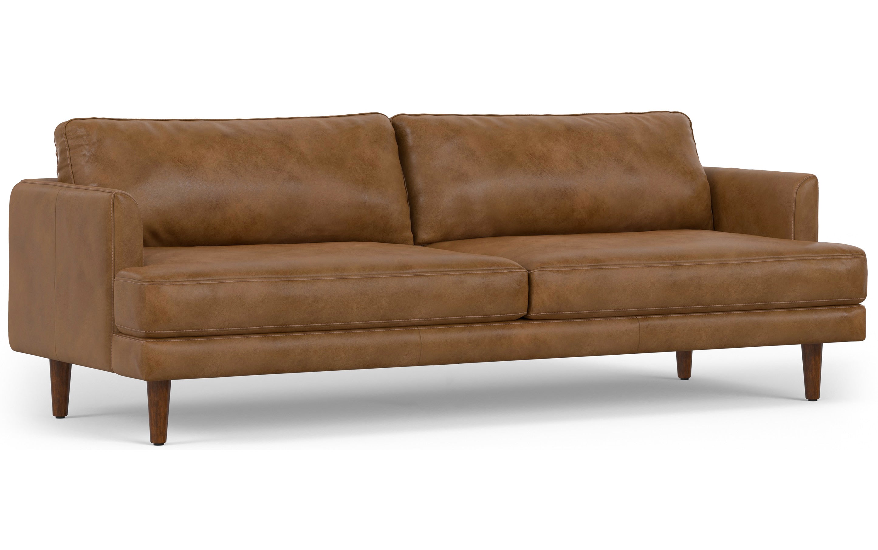 Livingston 90 inch Sofa in Genuine Leather