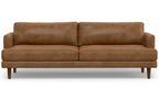 Livingston 90 inch Sofa in Genuine Leather