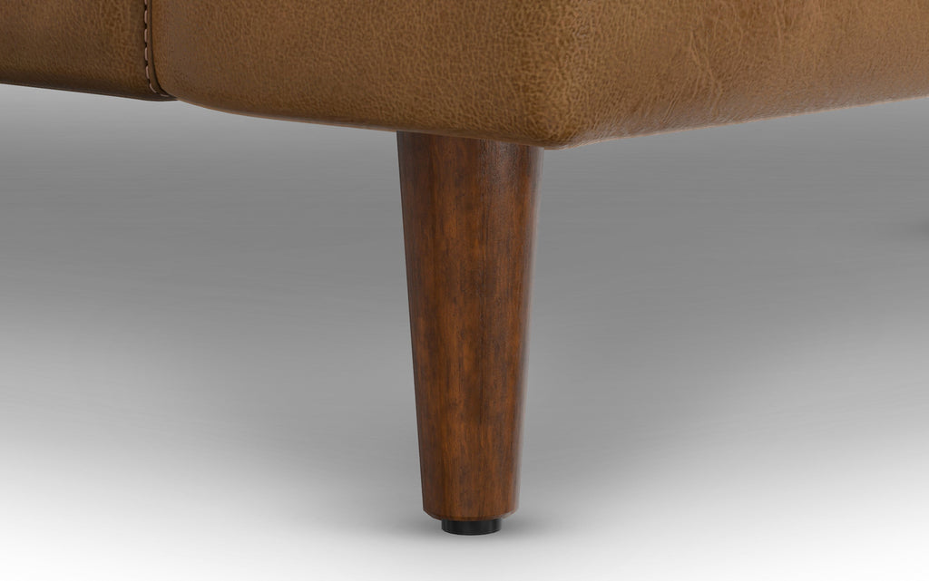 Livingston 76 inch Sofa in Genuine Leather