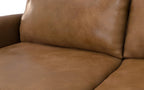 Livingston 76 inch Sofa in Genuine Leather