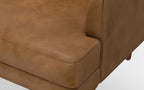 Livingston 90 inch Sofa in Genuine Leather