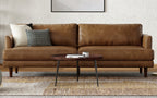 Livingston 90 inch Sofa in Genuine Leather