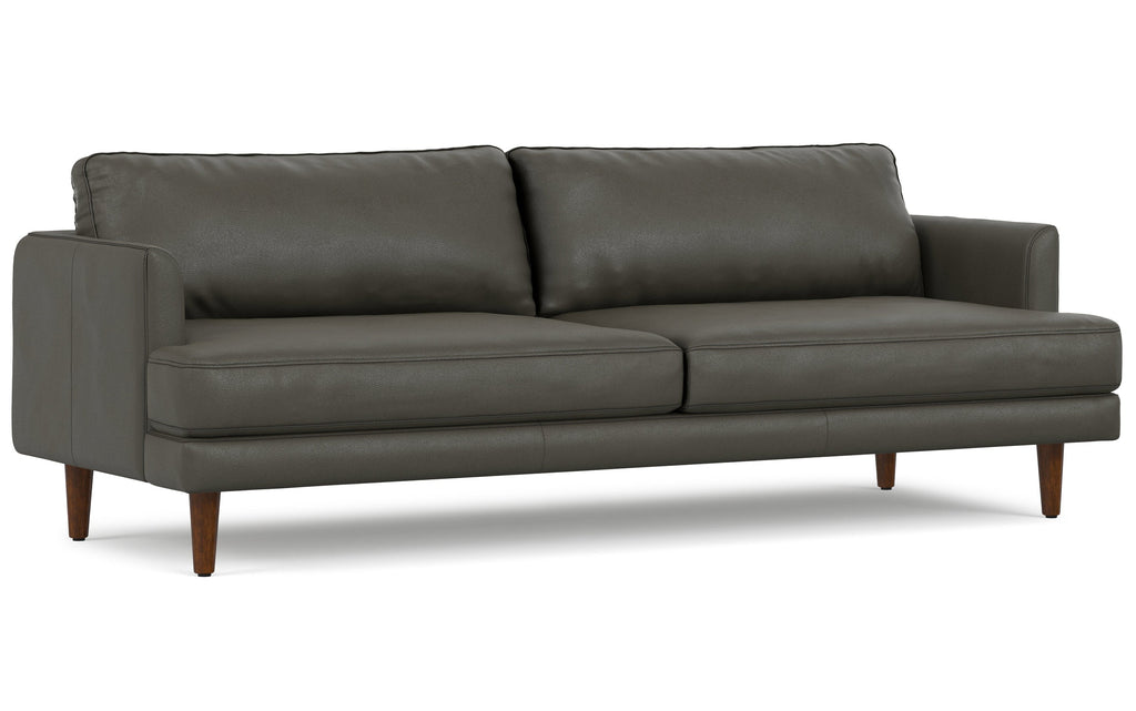 Livingston 90 inch Sofa in Genuine Leather