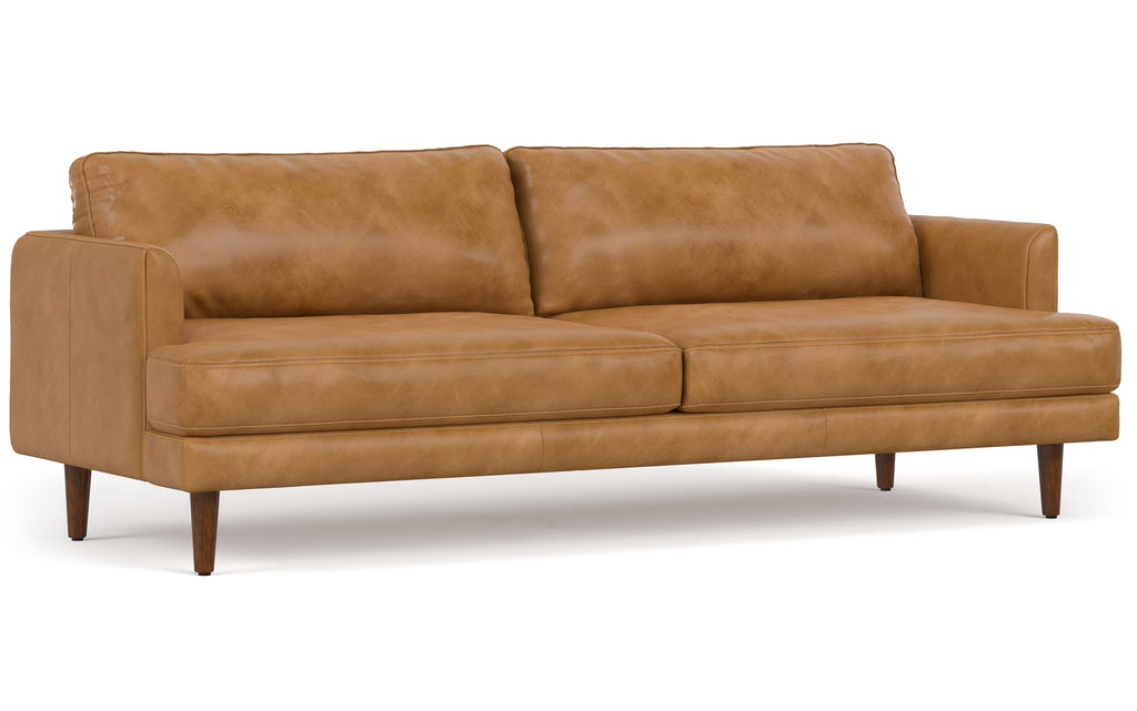 Livingston 90 inch Sofa in Genuine Leather