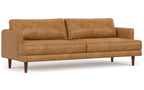 Livingston 90 inch Sofa in Genuine Leather