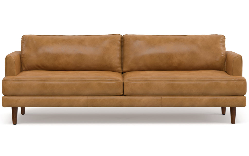 Livingston 90 inch Sofa in Genuine Leather