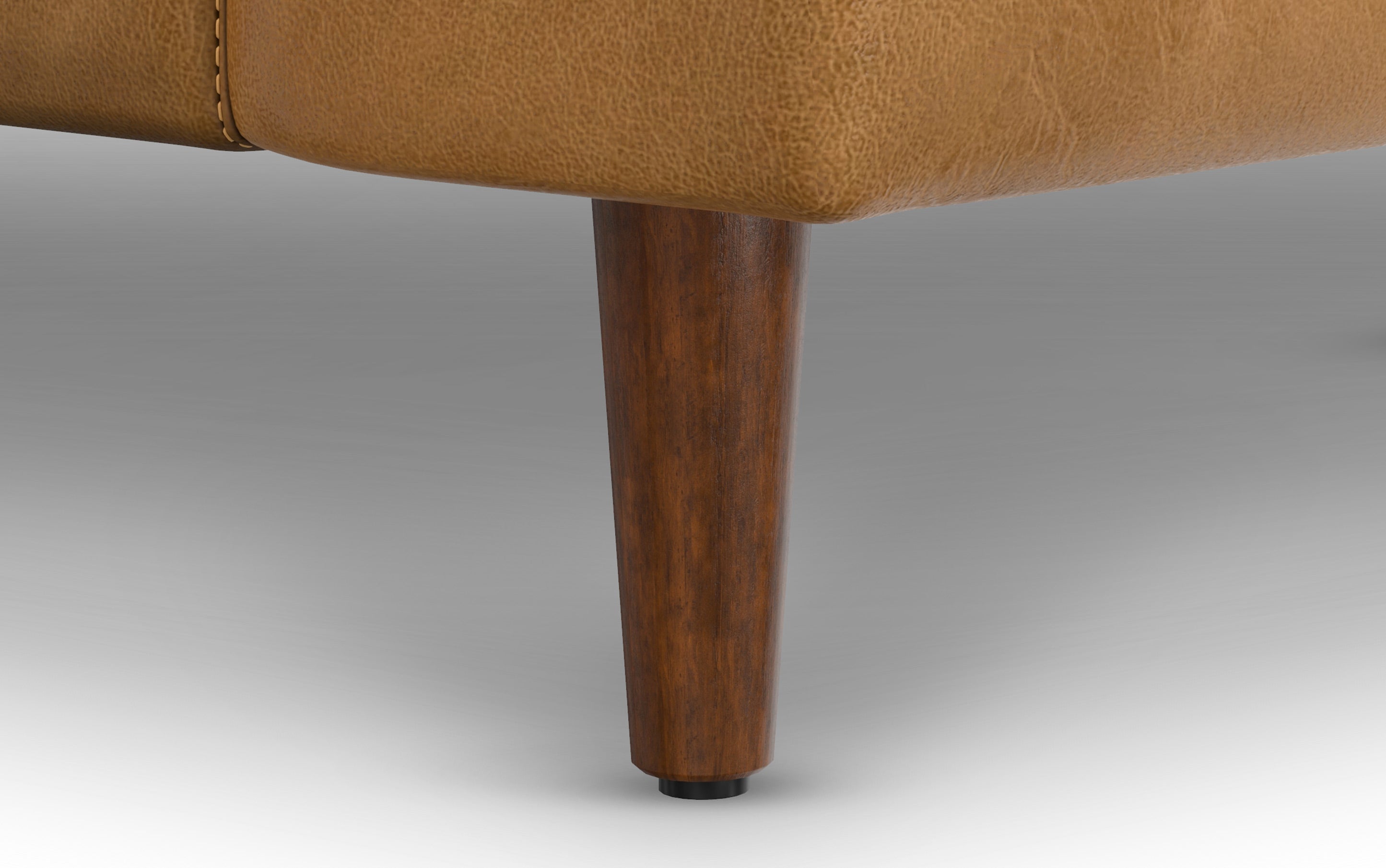 Livingston 76 inch Sofa in Genuine Leather