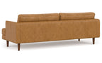 Livingston 90 inch Sofa in Genuine Leather