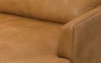 Livingston 76 inch Sofa in Genuine Leather