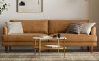 Livingston 90 inch Sofa in Genuine Leather