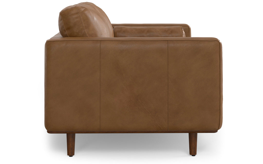 Morrison 72 inch Sofa in Genuine Leather