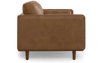 Morrison 72 inch Sofa in Genuine Leather