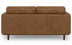 Morrison 72 inch Sofa in Genuine Leather