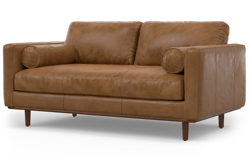 Morrison 72 inch Sofa in Genuine Leather