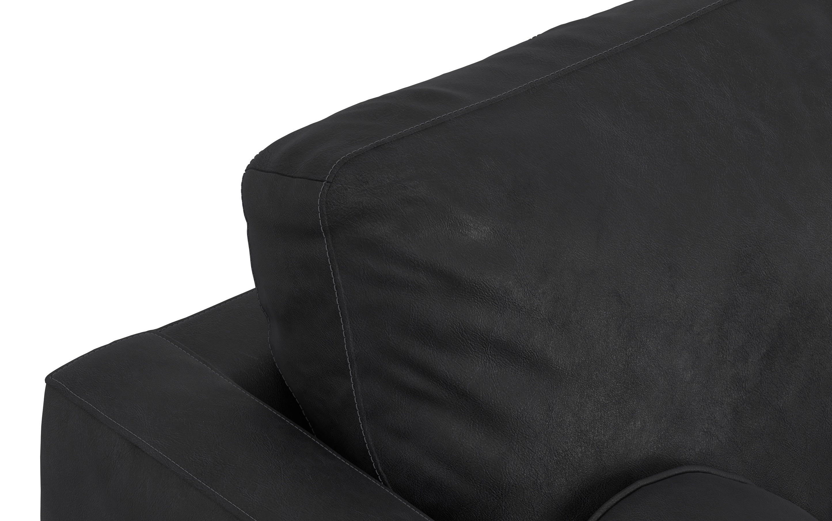 Morrison 72 inch Sofa in Genuine Leather