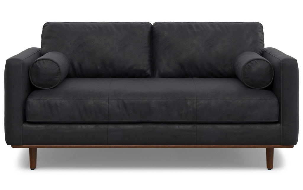 Morrison 72 inch Sofa in Genuine Leather
