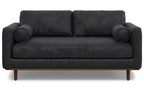 Morrison 72 inch Sofa in Genuine Leather