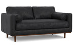 Morrison 72 inch Sofa in Genuine Leather