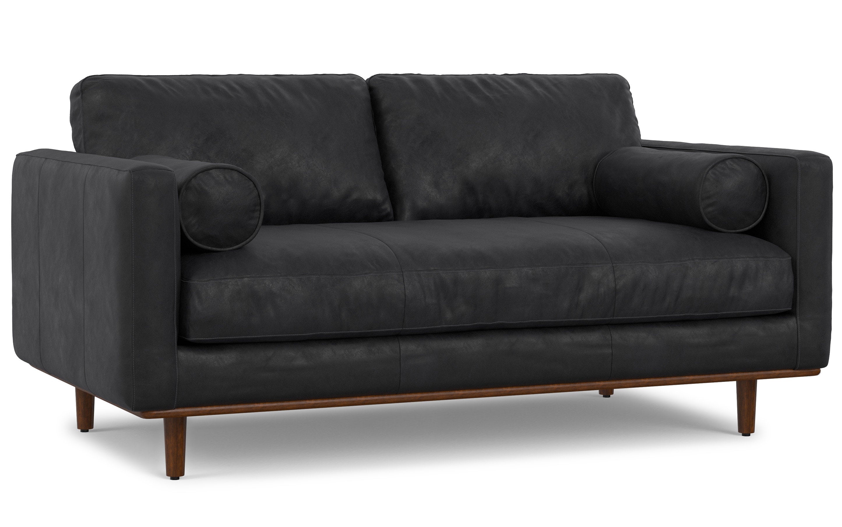 Morrison 72 inch Sofa in Genuine Leather