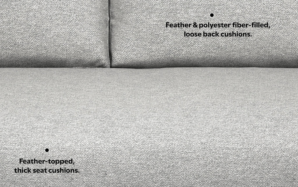 Morrison 72 inch Sofa in Woven-Blend Fabric